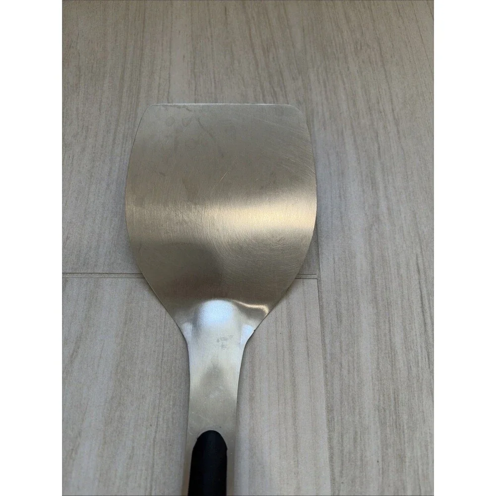 Calphalon Stainless Steel Solid Spatula Heavy Duty Cooking Comfort Grip 13-1/2